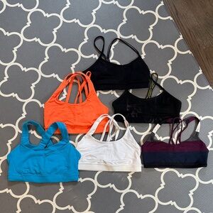 Assorted Lululemon Colorful Sports Bra Set